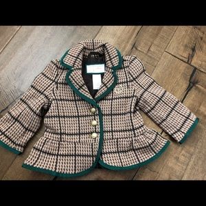 JANIE AND JACK Equestrian Collection peplum jacket